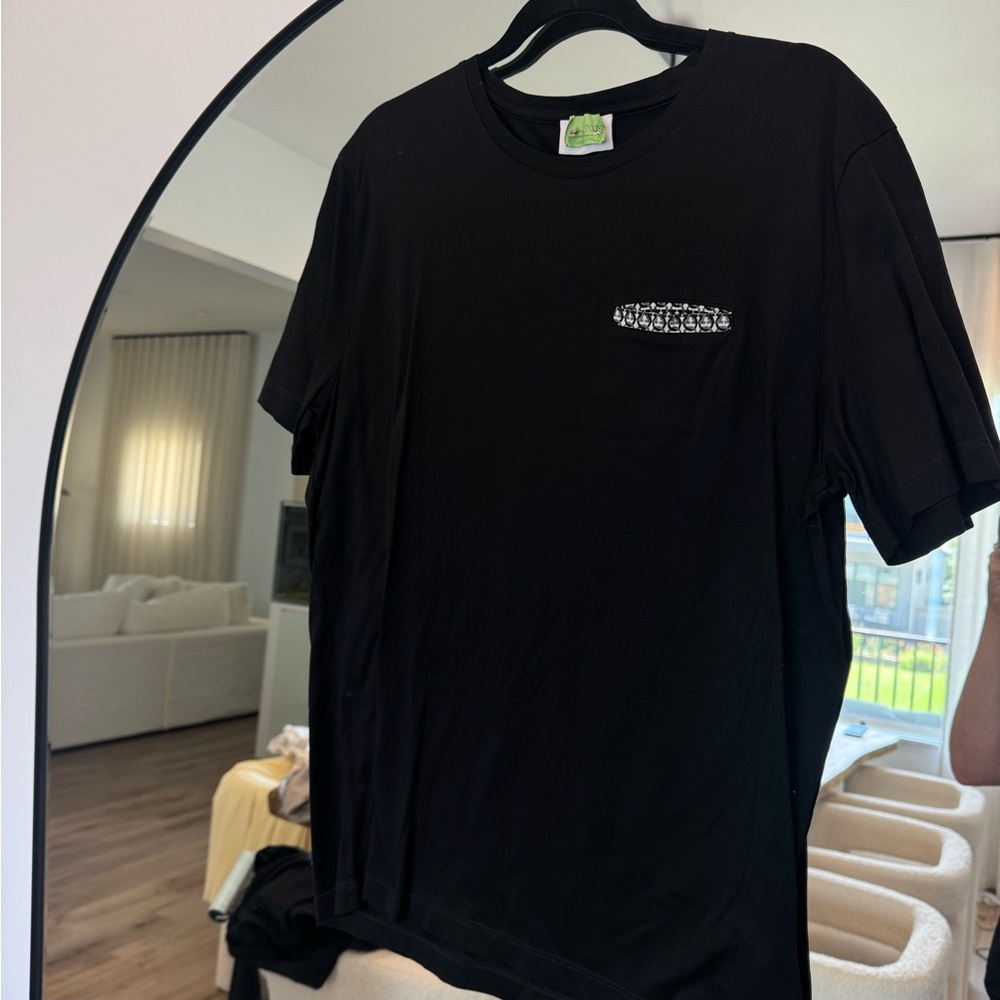 Salvatore Ferragamo Black Short Sleeve Tee